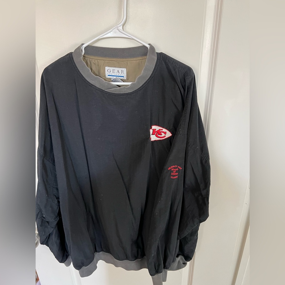 Vintage Gear Kansas City Chiefs Black Pullover